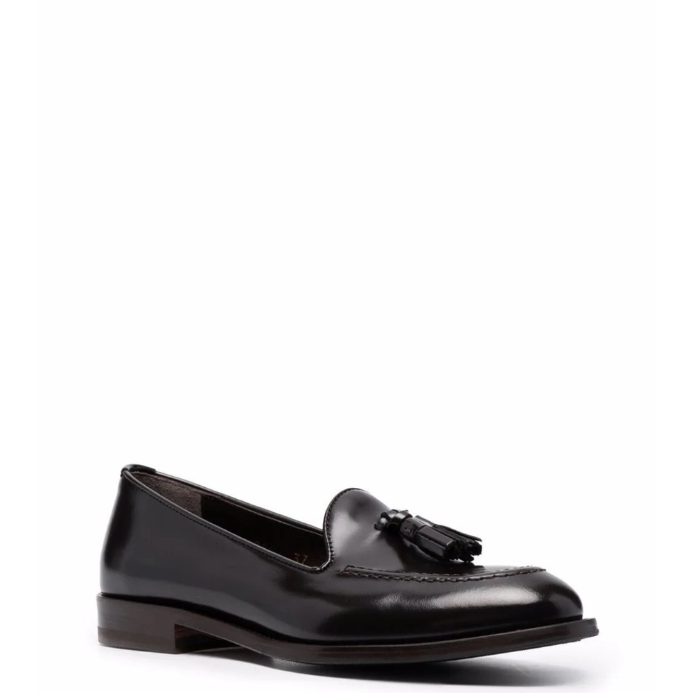 Scarosso Siena tassel-embellished leather loafers